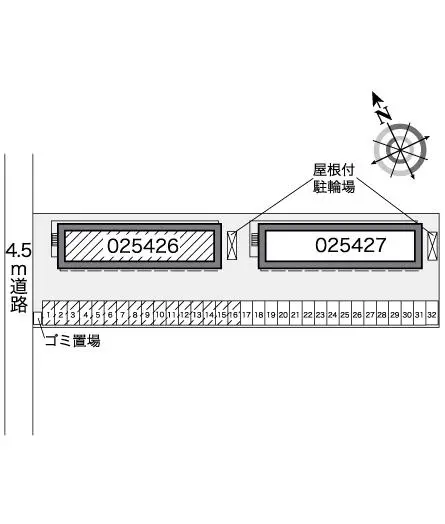 ★手数料０円★蒲郡市形原町北新田　月極駐車場（LP）